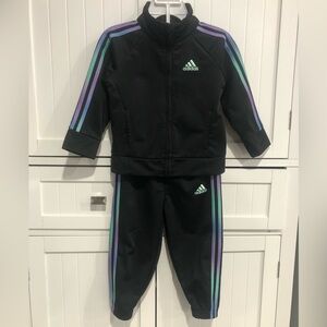 Adidas Tracksuit Gradient Set - EUC